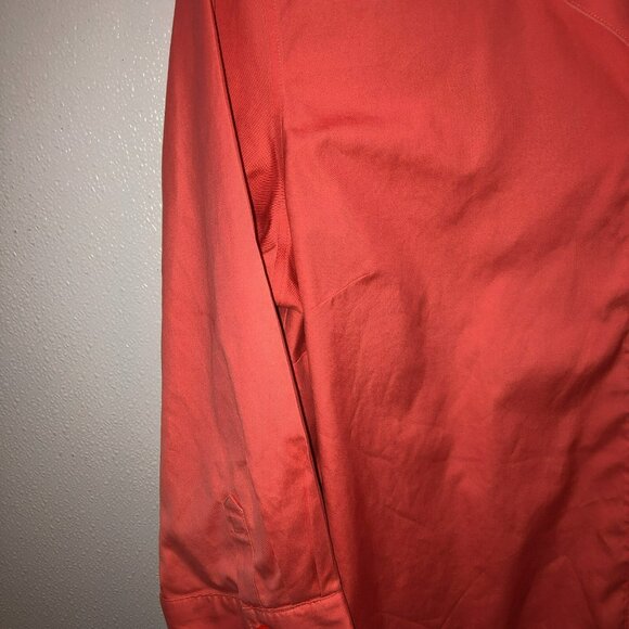 Chicos Shirt Salmon 3/4 Sleeve Button Down Size No Iron Top Size XXL 4 Cotton - Picture 3 of 9